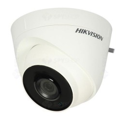 Camera de supraveghere Dome Hikvision TurboHD DS-2CE56D0T-IT3E, 2 MP, IR 40 m, 2.8 mm