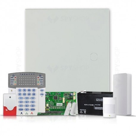SISTEM ALARMA PARADOX SP 5500 INTERIOR + COMUNICATOR GSM/GPRS